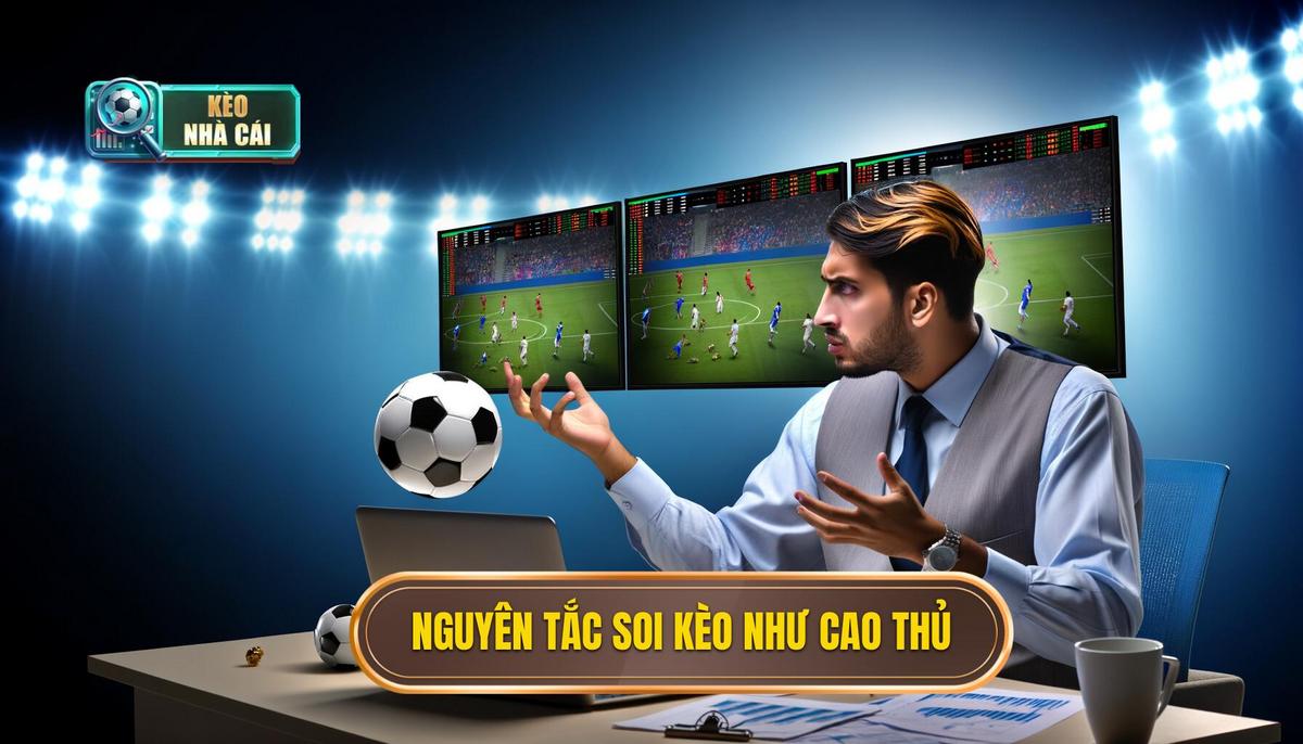 Chiến thuật soi kèo như cao thủ - Bí quyết từ chuyên gia 3 Nguyên tắc vàng trong soi kèo như cao thủ