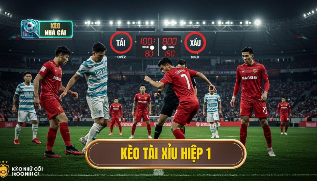 kèo tài xỉu hiệp 1