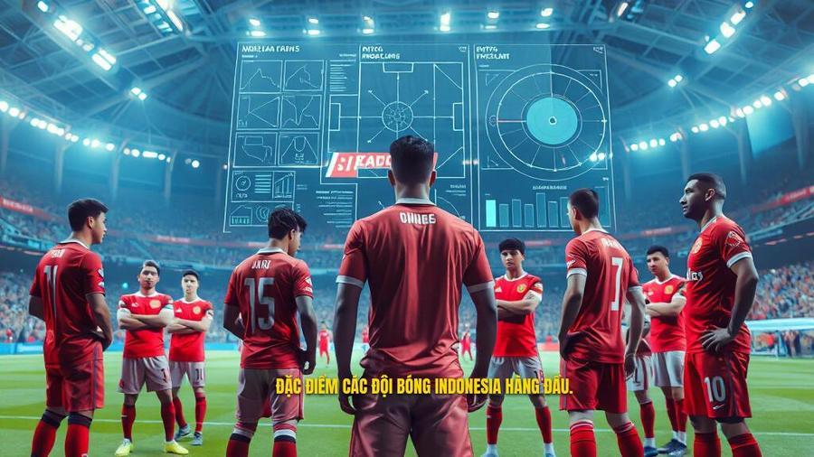 Bảng phân tích đặc điểm các đội bóng hàng đầu Indonesia
