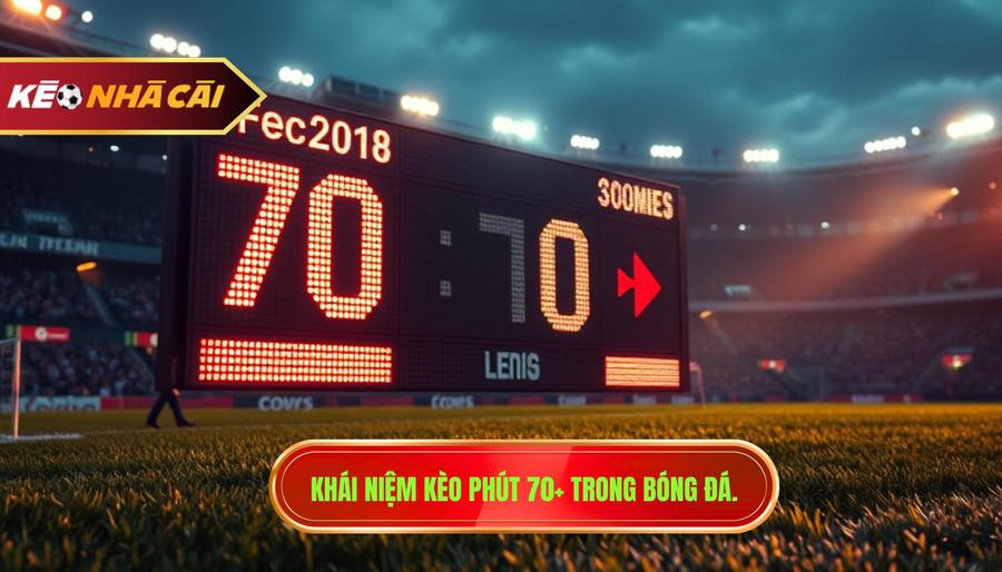 Kèo Phút 70+: Bí Quyết Đánh Rung Cuối Trận Bất Bại Từ Chuyên Gia 2 Hiểu rõ bản chất của kèo phút 70+ là gì?
