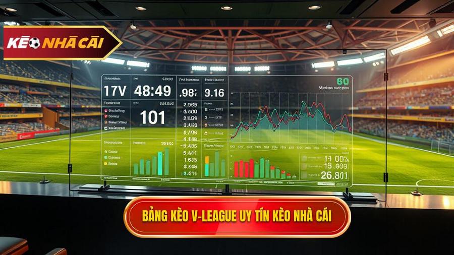 Bảng kèo V-League mới nhất: Cẩm nang soi kèo và phân tích tỷ lệ bóng đá Việt 1 Bảng kèo V-League mới nhất